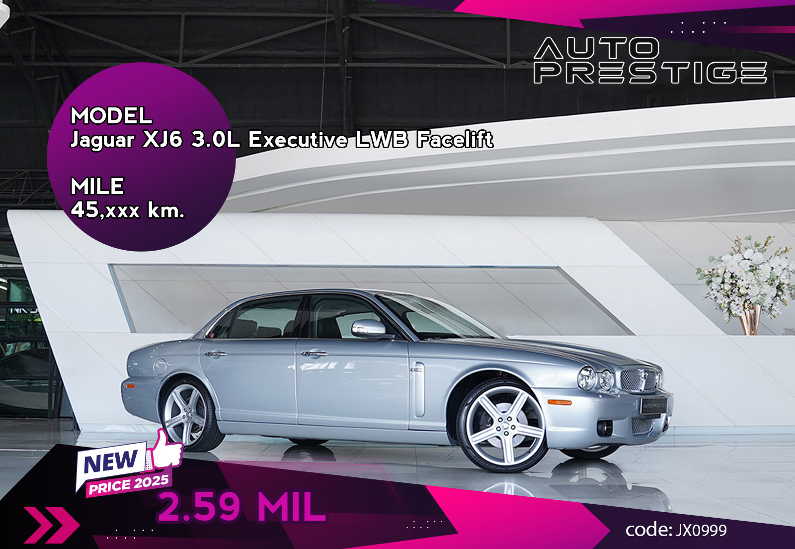 Jaguar XJ6 3.0L Executive LWB